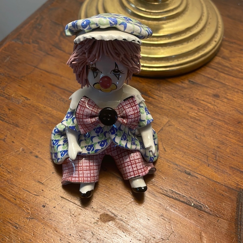 Pink hair Spaghetti Clown